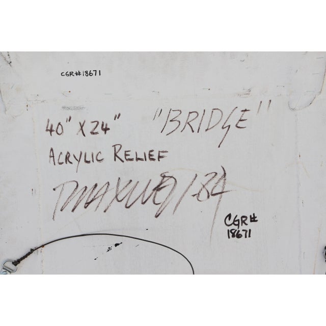 Paul Maxwell "Bridge" 1984 For Sale In Palm Springs - Image 6 of 8
