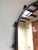 Contemporary West Elm Black Metal Floor Mirror For Sale - Image 3 of 3