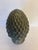 This rustic pine cone with the colors of grey, blueish and rustic colors is perfect for a desk, entryway table, side table...