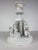 Late 19th-century Biscuit Porcelain Centerpiece. The base features a richly sculpted, three-dimensional decoration...
