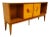 Italian buffet sideboard of 60's production equipped with two doors and as many compartments on view, possibly closable by...