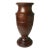 Early 20th Century Mahogany Turned Wood Floor Vase For Sale