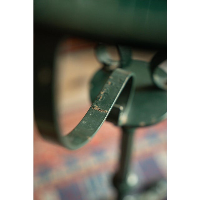 French Cast Iron Garden Table, 1890s For Sale - Image 11 of 12