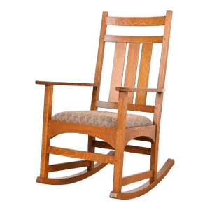 Stickley Harvey Ellis Collection Mission Oak Arts & Crafts Rocking Chair
