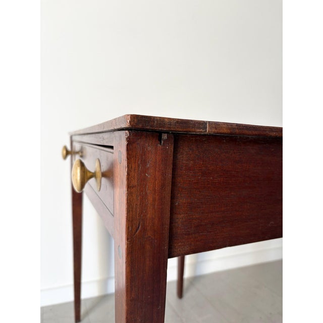 Contemporary British Georgian Inlaid Hall Table, 1800s For Sale - Image 3 of 14