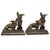 Realism Antique Jennings Brothers Scottish Terrier Cast Bronze Bookends – Rare Begging Pair For Sale - Image 3 of 8