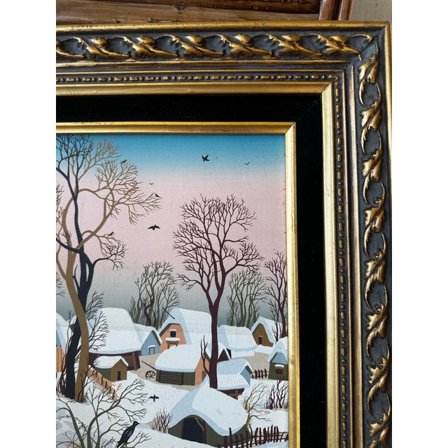 Original Oil Painting, Signed by French Artist Sibinovic For Sale - Image 4 of 11