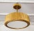 Bespoke Giltwood hand-carved fixture in the Art Deco manner.