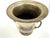 Vintage silverplate champagne cooler with a classic flared form, pedestal base, and dual side handles. The softly aged...