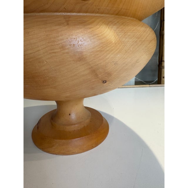 1980s Vintage Wooden Fruit Cup, 1980s For Sale - Image 5 of 6