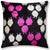 "Make a bold statement with this exquisite 20x20 inch silk velvet pillow, featuring a high-contrast design that exudes...