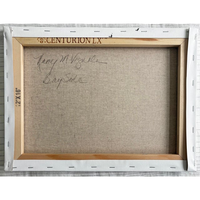 “Bayside” Oil on Linen by Nancy M. Vignola - For Sale In Providence - Image 6 of 7