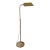 Vintage Brass Pharmacy Adjustable Floor Lamp For Sale