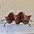 Vintage Organic Modern Rattan and Iron Leaf Shaped Wine Bottle Rack For Sale - Image 10 of 12