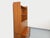 Vintage Scandinavian-style teak bookcase from the 1960s/70s, Italian design, with ample storage: two open shelves, a...