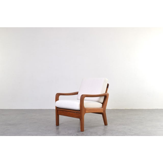 Danish lounge chair designed by Juul Kristensen, created during the 1960s or 1970s, is a strong example of Scandinavian...