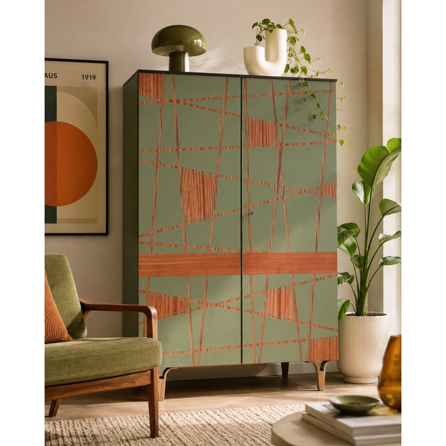 Vintage Wardrobe by Francisek Mezulanik, 1960s For Sale - Image 12 of 12