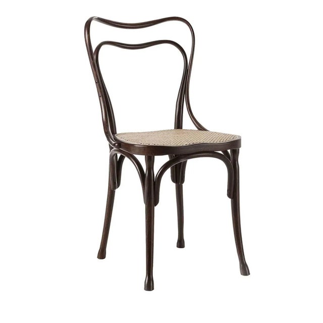 Timeless and elegant, this chair was first designed in 1898 by Adolf Loos to furnish Vienna's Cafe Museum. Its elegant...