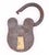 Early 20th Century Antique Large Operable Steel Padlock With Keys For Sale - Image 5 of 7