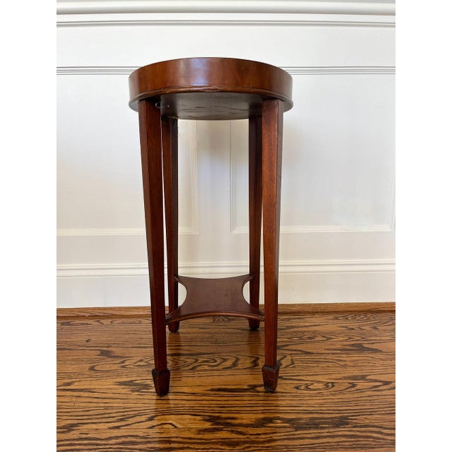 Mid 20th Century Mid 20th Century Flame Mahogany Drinks Table For Sale - Image 5 of 7