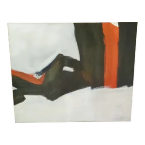 1960s Vintage Mid Century Modern Abstract Painting
