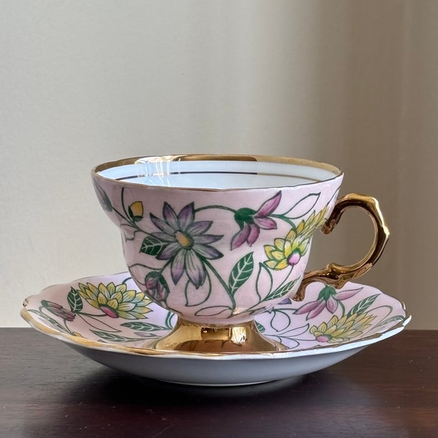 Mid-20th Century English Bone China Teacup For Sale - Image 12 of 17