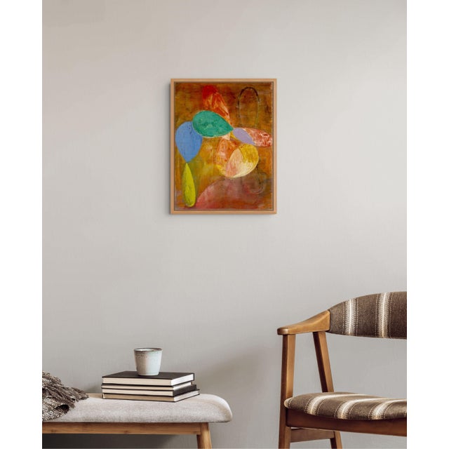 Abstract Contemporary Abstract Oil on Linen "Child’s Play" by Jean Feinberg For Sale - Image 3 of 4
