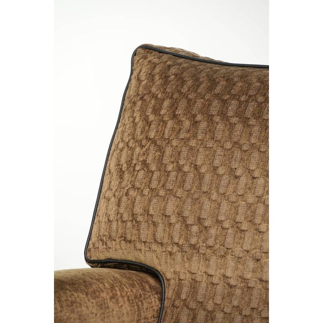 Art Deco Lounge Chair in Fabric by Bart Van Bekhoven For Sale - Image 11 of 14