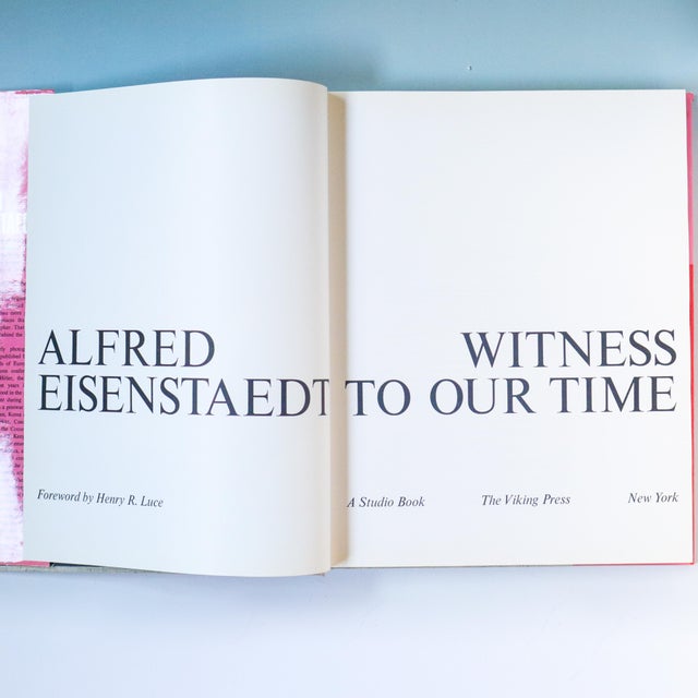 Photography 1967 Alfred Eisenstaedt “Witness to Our Time” Photography Book For Sale - Image 7 of 12