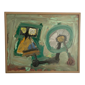 Modernist Oil Painting - Framed