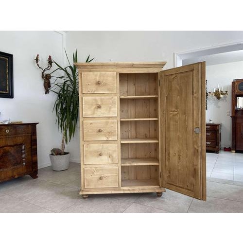 Farmhouse Bread Cupboard For Sale - Image 11 of 18