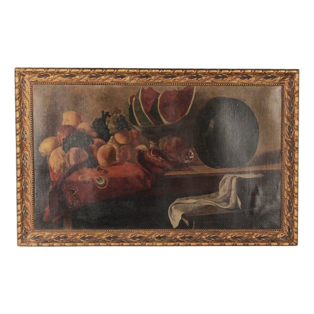 Large Still Life, 1910, Oil on Canvas, Framed For Sale