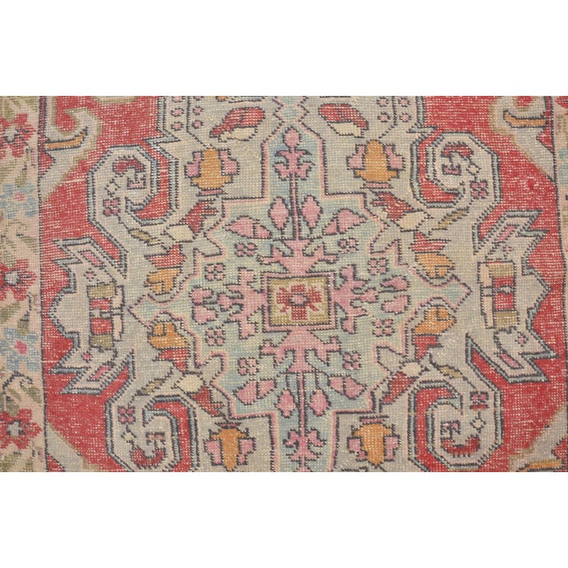 Textile 1960s Anatolian Kurdish Handknotted Wool Carpet For Sale - Image 7 of 10
