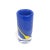 1970s Blue and Yellow Glass Vase from Strömbergshyttan For Sale - Image 5 of 7
