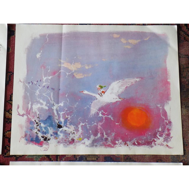 Vintage Abstract Expressionist Otto Nielsen Lithographs - Set of 6 For Sale - Image 4 of 13