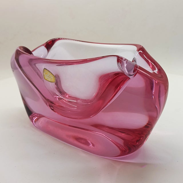 Large Purple Ashtray or Catch-All in Murano Glass, 1950s For Sale - Image 4 of 9