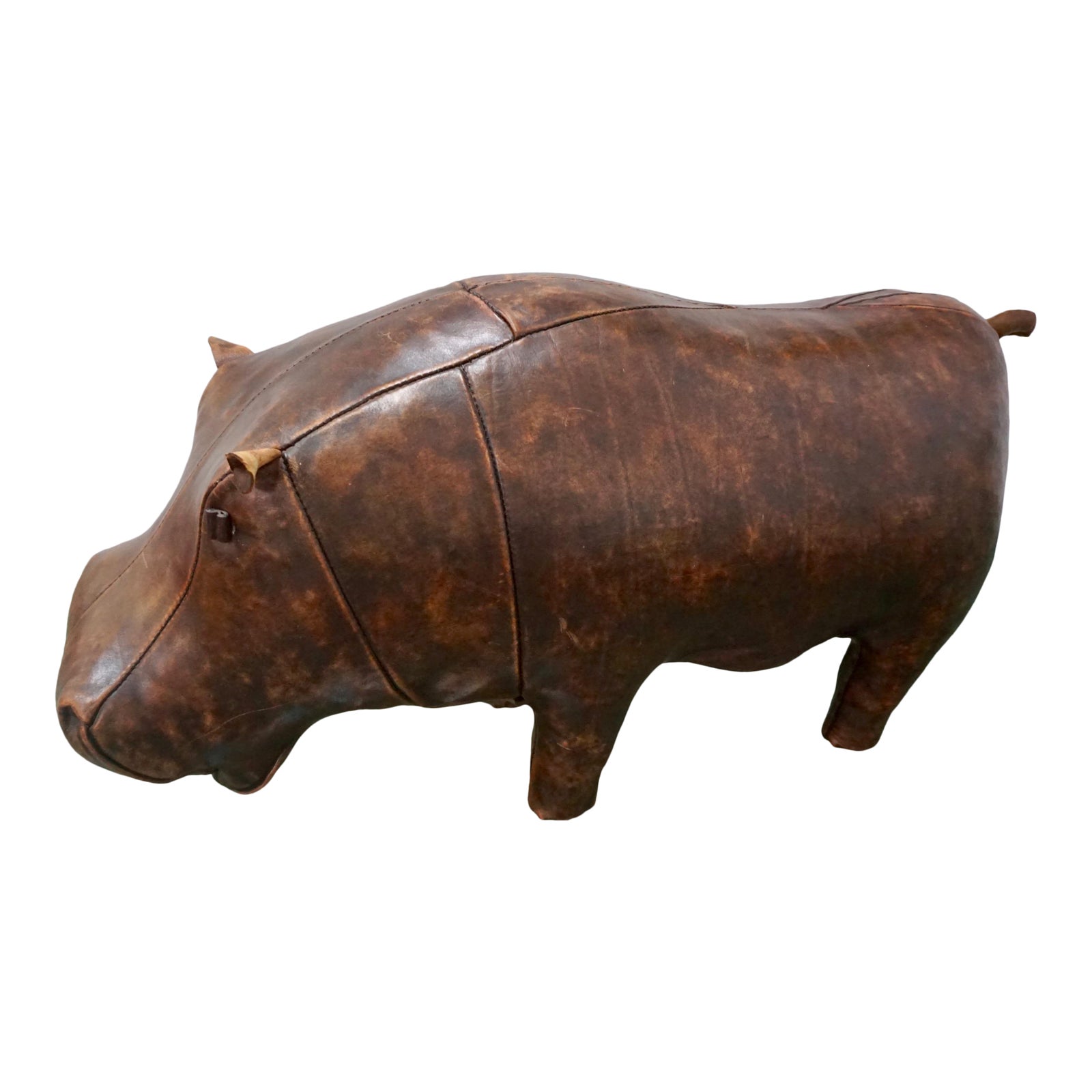 1970s Vintage Omersa For Abercrombie Fitch Leather Hippo Ottoman Chairish A place to find delightful antiques or unique creations. 1970s vintage omersa for abercrombie fitch leather hippo ottoman