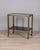 Vintage Italian Brass and Smoked Glass Trolley, 1970s For Sale - Image 11 of 11