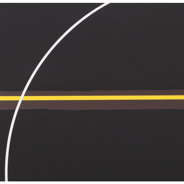 1970s Thomas W. Benton Abstract Print Pair – Modern Minimalist Wall Art Set For Sale - Image 5 of 13