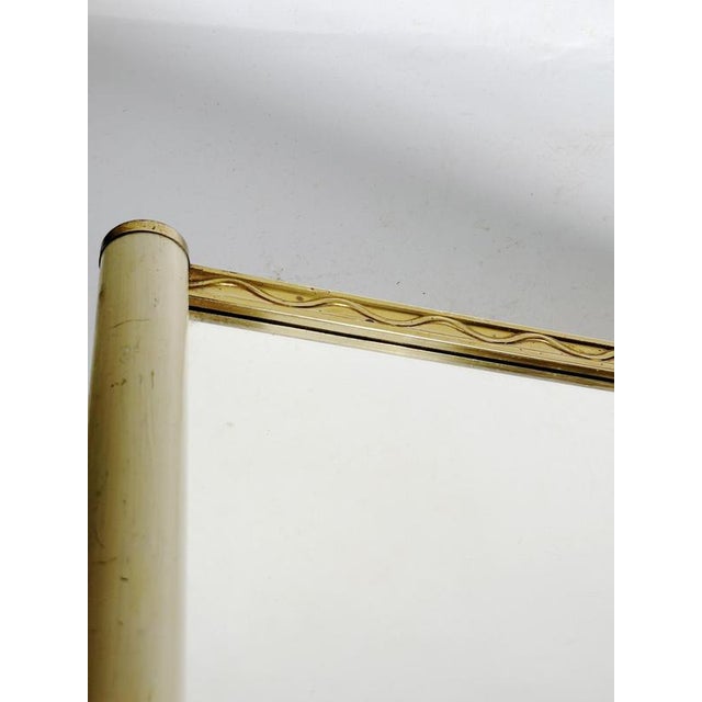 1940s Art Deco Wooden and Mirrored Tray, France, 1940 For Sale - Image 5 of 14