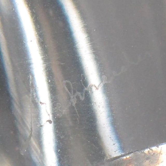 Schneider France Modernist Crystal Table Lamp For Sale In Atlanta - Image 6 of 8