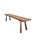 Crafted from reclaimed solid teak, this sculptural bench showcases an extraordinary balance between organic materiality...