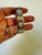 Metal Early 2000s Alexander McQueen Skull Enamel Cuff Bracelet For Sale - Image 7 of 9