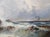 French School - 1874 - Shipwreck - Seascape - Romantism - Oil on Canvas - Monogrammed For Sale - Image 11 of 12