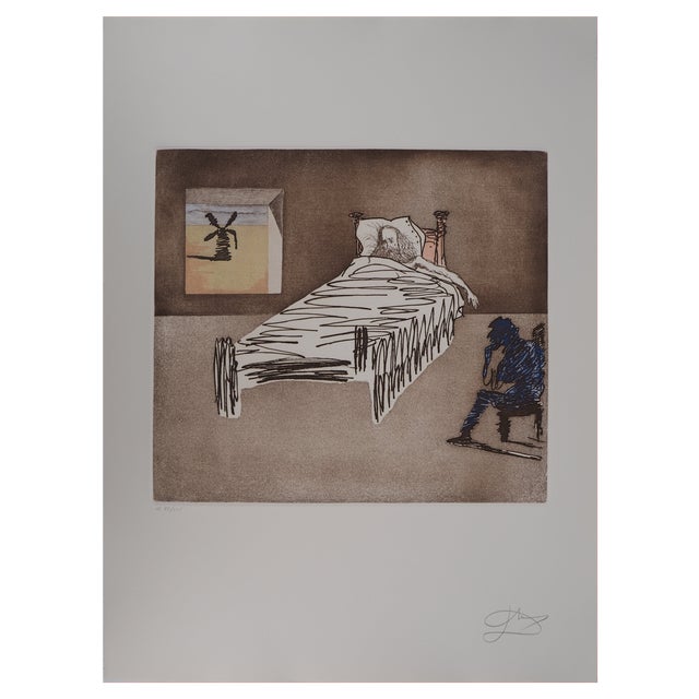 Salvador Dali, Don Quixote, The Legacy, Original Engraving For Sale