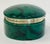 Vintage Frederick Cooper Style Porcelain Faux Malachite Box For Sale In Kansas City - Image 6 of 10