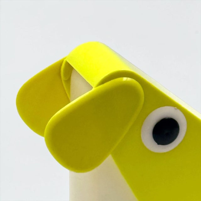 Beige Rufus Dog Lamp by Fernando Cassetta for Tacman Manara, Italy, 1970s For Sale - Image 8 of 13