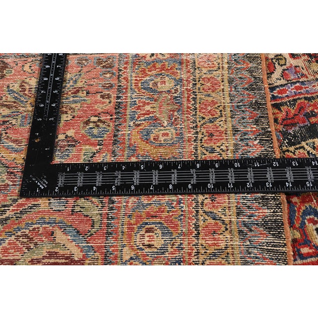 Textile Late 19th Century Persian Lilihan Rug, 08'08 X 11'00 For Sale - Image 7 of 10