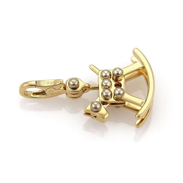 Exude elegance with the Cartier Rocking Horse Charm Pendant, a luxurious addition to any jewelry collection. Crafted in...