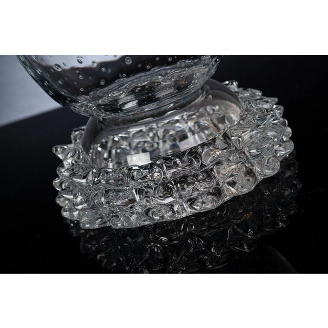 Large Italian Coppa Correr Con Rostro Craftsmanship Muranese Glass from VGnewtrend For Sale - Image 10 of 13